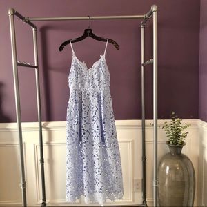 Blue lace sundress